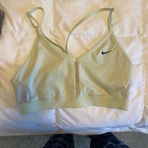 NIKE light green sports bra